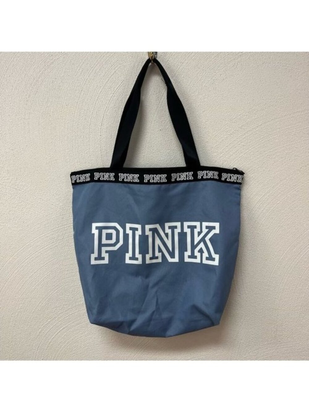 Victoria’s Secret Pink Tote Bag In Blue